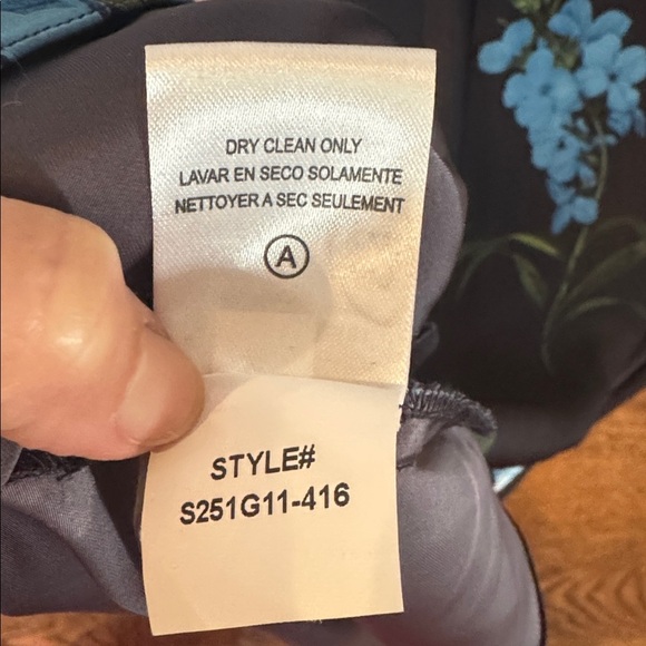 Sachin + Babi Alex Sequin Navy Floral Maxi Dress 8 - Picture 5 of 9